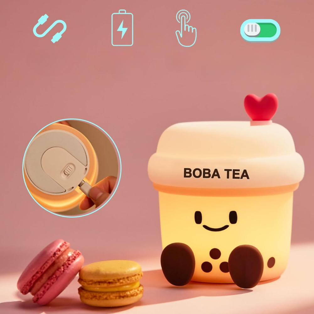 Veilleuse Bubble Tea Tactile Gourmande