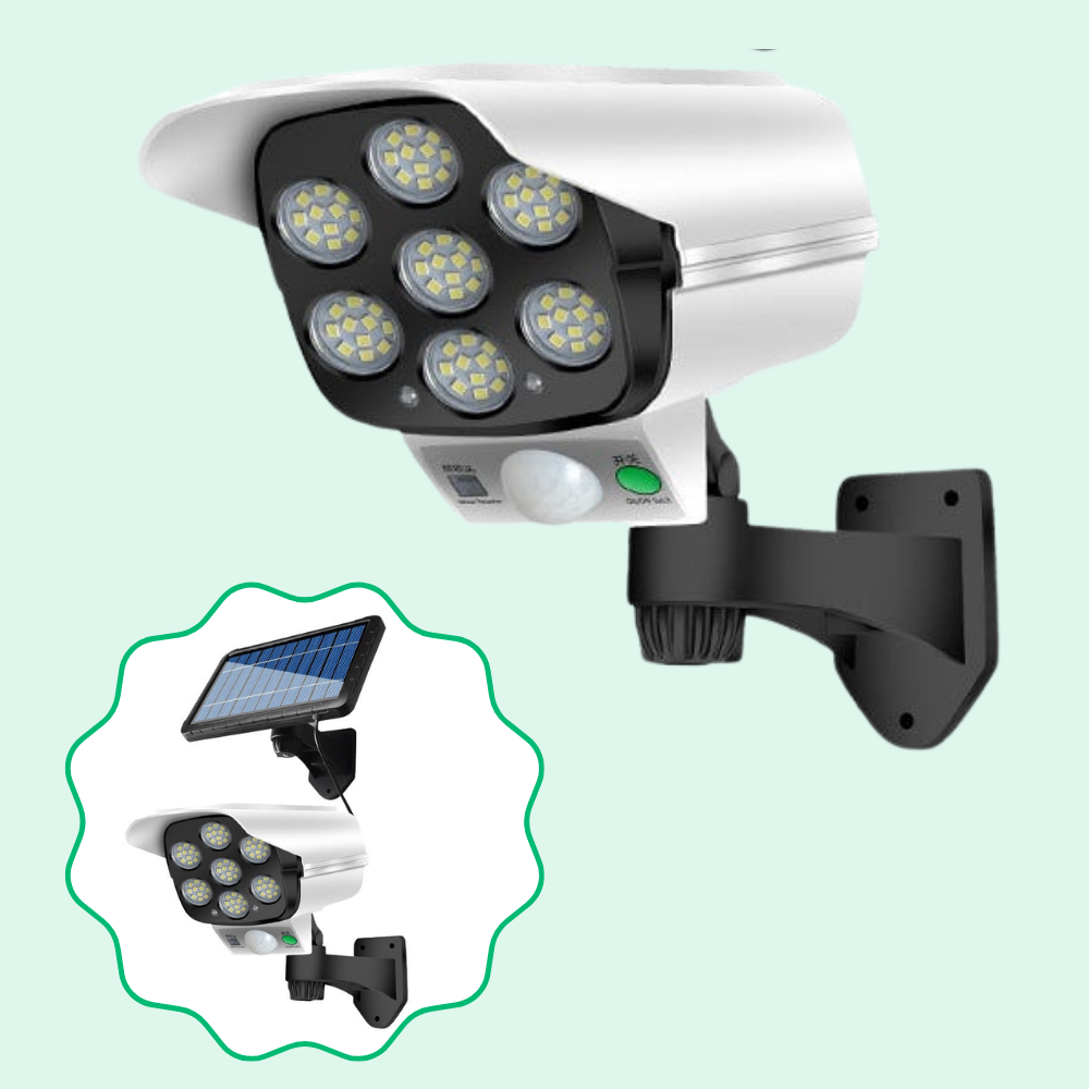 Proiettore solare con potente sensore di movimento