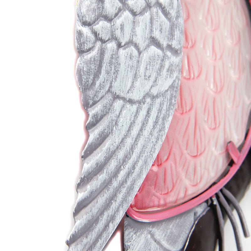 frJardioui Décoration Murale Extérieure "Perroquet sur sa Branche"