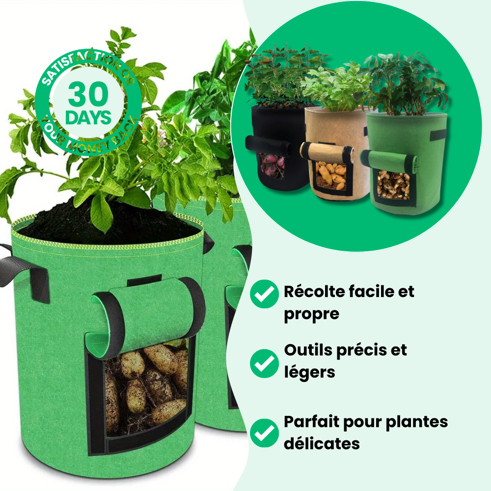 Crescita del sacchetto per la coltivazione della patata