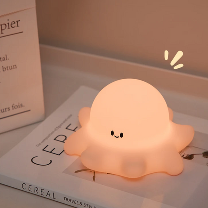 Veilleuse Pieuvre Tactile Apaisante