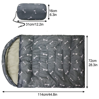 Sac de Couchage Extérieur Ultra-Confort pour Chien