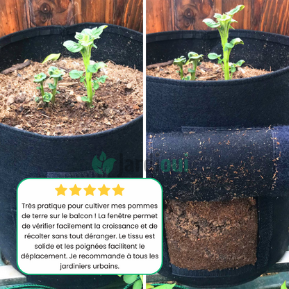 Crescita del sacchetto per la coltivazione della patata