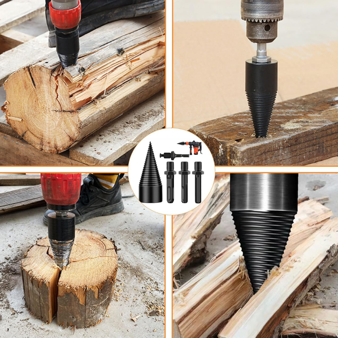 Fendeur de Bûches Conique Ultra-Robuste