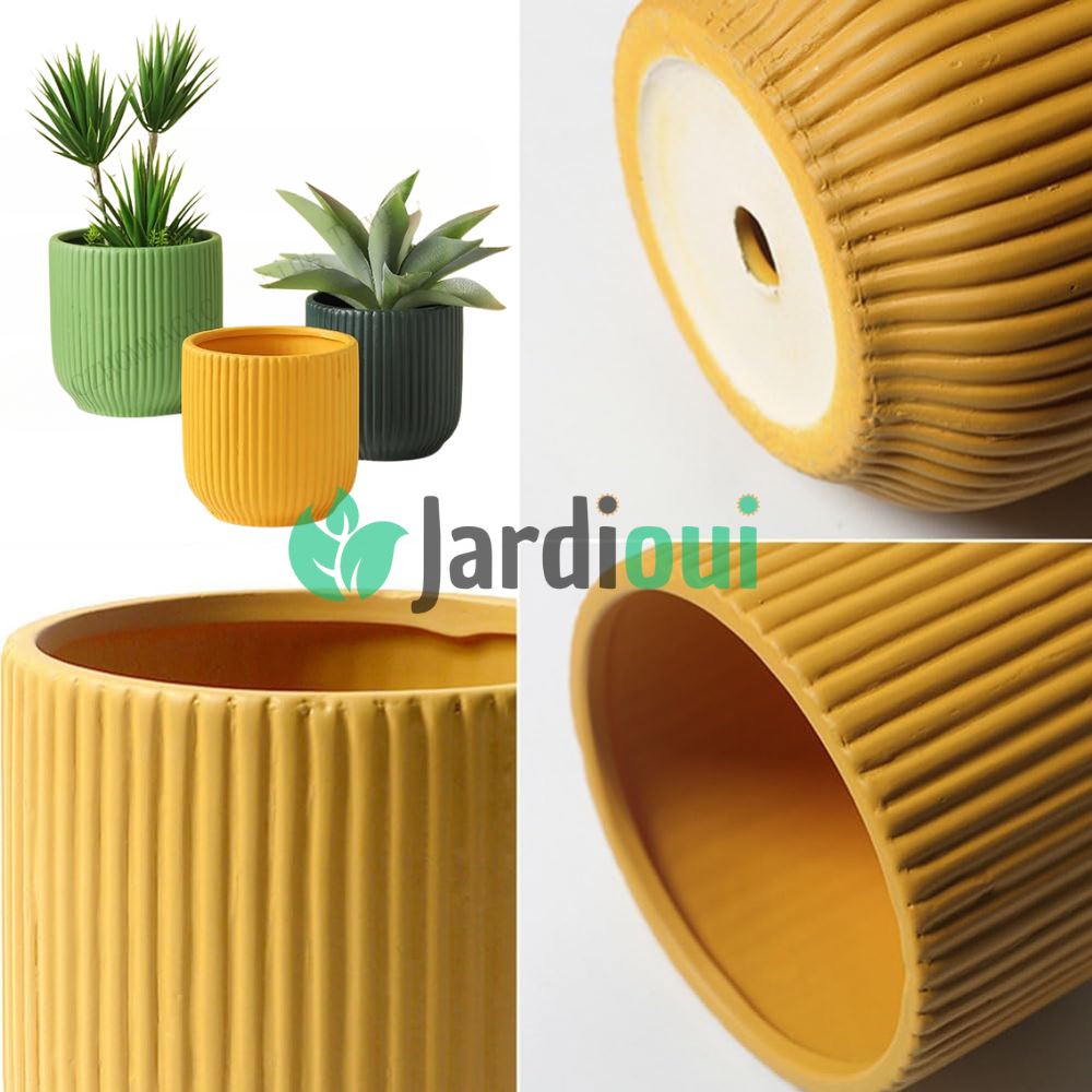 Elegante vaso da fiori in ceramica