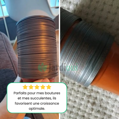 Vaso da fiori in plastica riutilizzabile