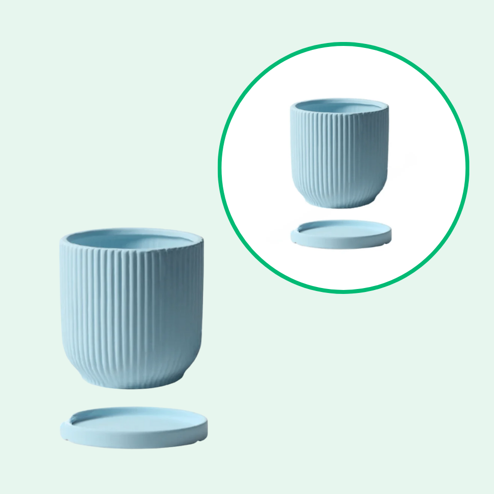 Elegante vaso da fiori in ceramica