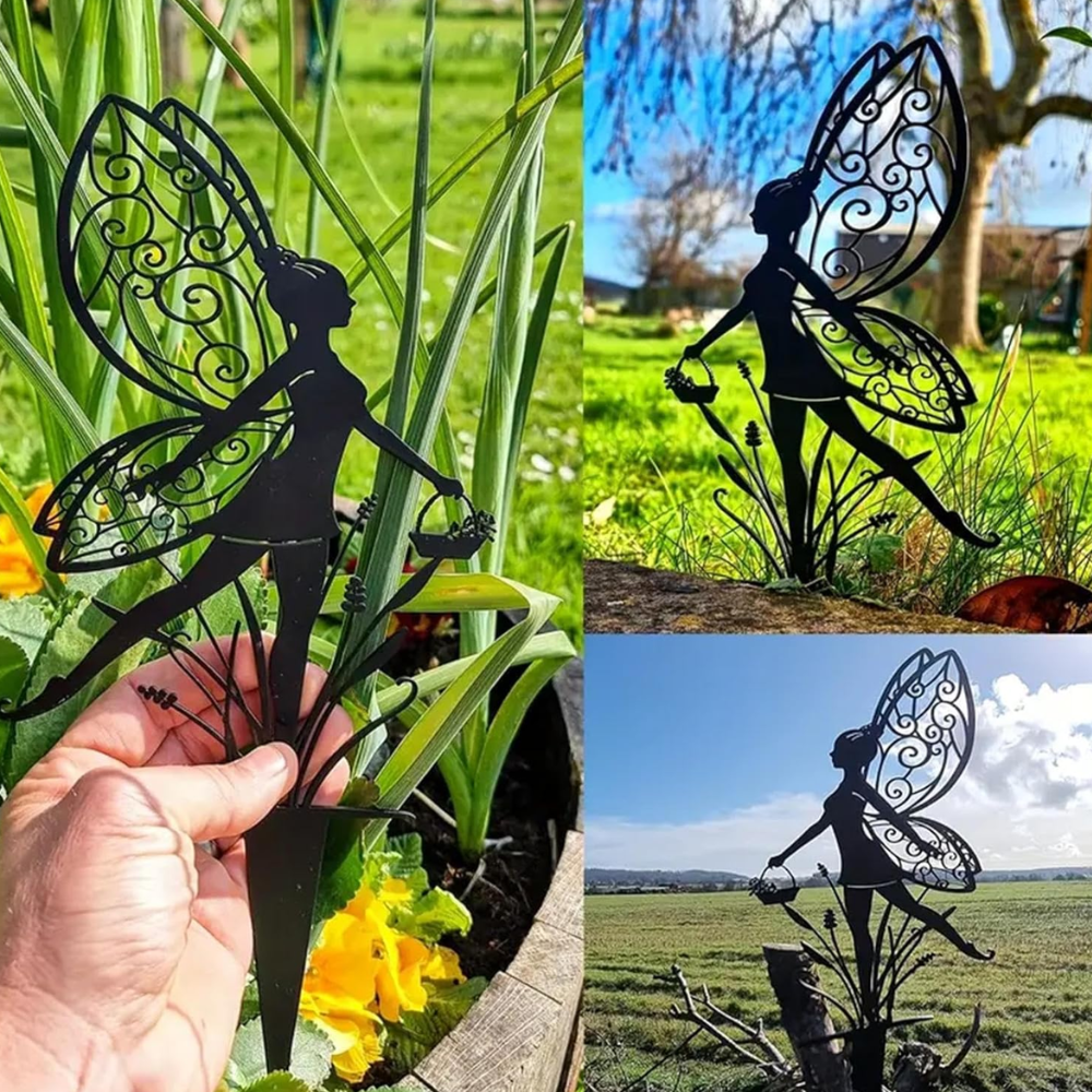 Décoration de Jardin Fééerique en Métal