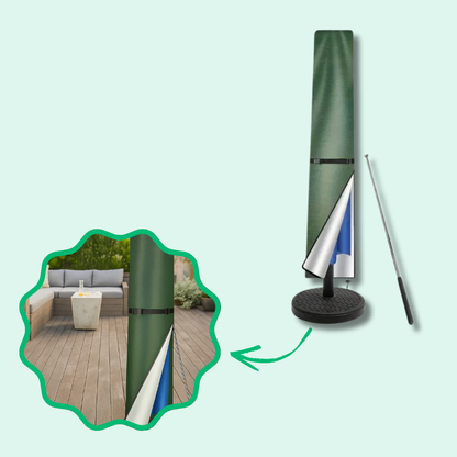 Copertura protettiva anti-UV completa per ombrellone