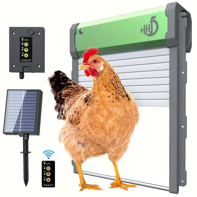 Solar Automatic Chicken Coop Door