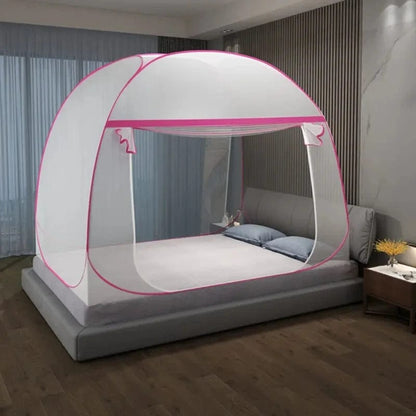 Jardioui 1 Moustiquaire (79.90 €/ pcs) / Rose Moustiquaire Lit Superposé Bulle Innovante à Fermeture Éclair (Copy)