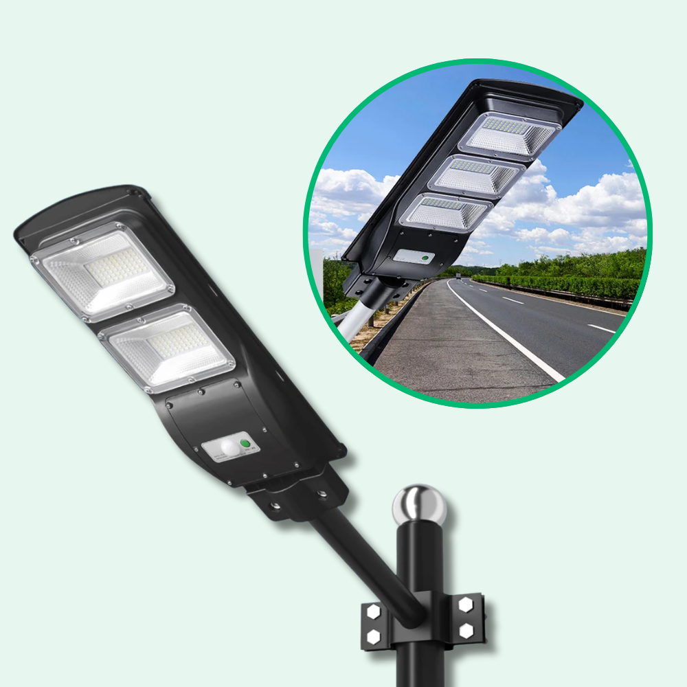 Jardioui 4 Lampadaires (74.90 €/ pcs) Lampadaire Solaire Extérieur Détecteur de Mouvement Ultra-Puissant