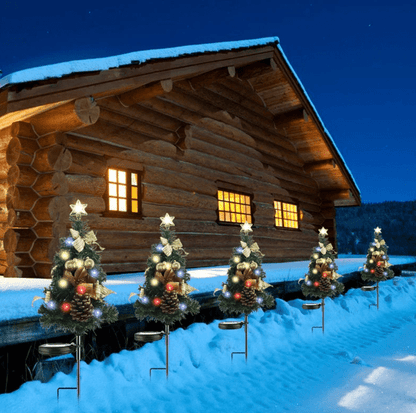 Jardioui Arbres Lumineux Solaires de Noël