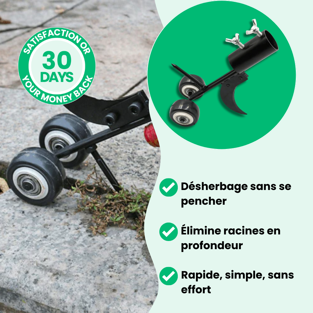 Jardioui Crochet de désherbage ultra-efficace