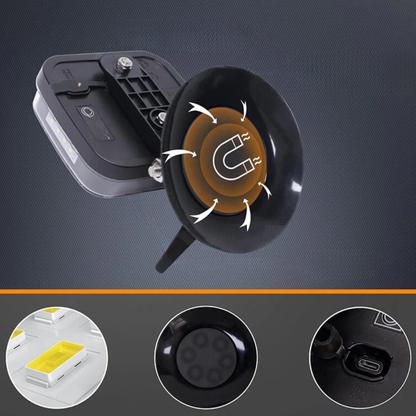 Jardioui Feux de Remorque Sans Fil Ultra-Lumineux