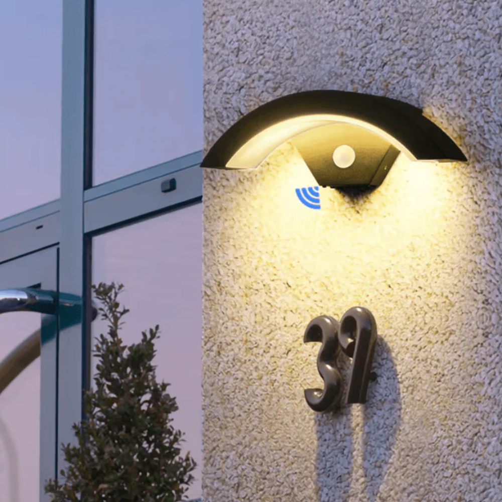 Jardioui Lampe Détecteur de Mouvement Couloir Eventail Sans Fil