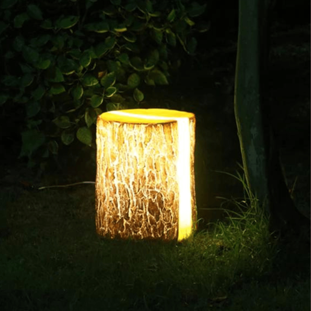 Jardioui Lampe LED Élégance Souche d'Arbre