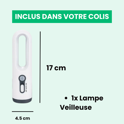 Jardioui Lampe Veilleuse Détecteur de Mouvement Rechargeable