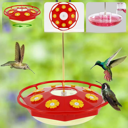 Jardioui Mangeoire Colibri Multi-Port Transparente