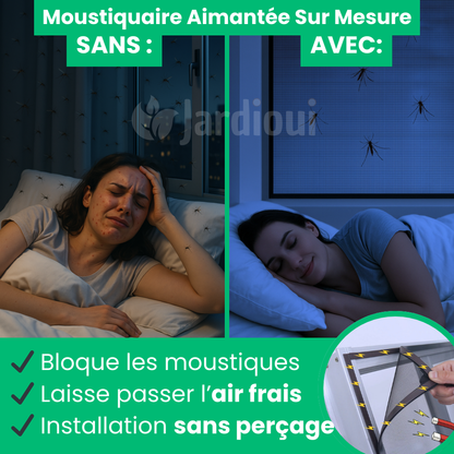 Jardioui Moustiquaire Magnétique sur Mesure