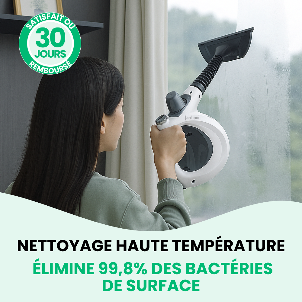 Jardioui Nettoyeur Vapeur Compact Multi-Surfaces | V46 PRO