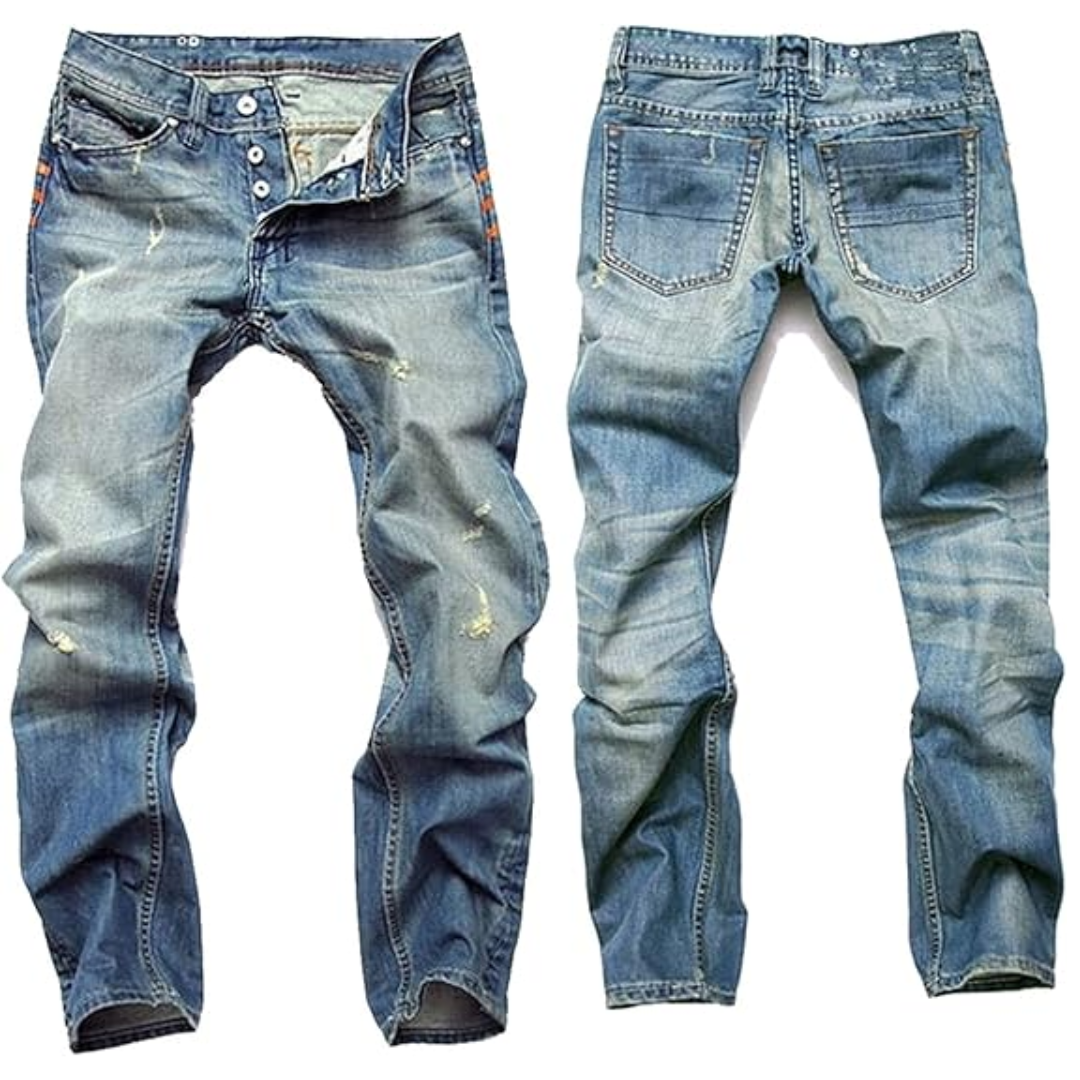Jardioui Pantalon de Travail Jeans Premium