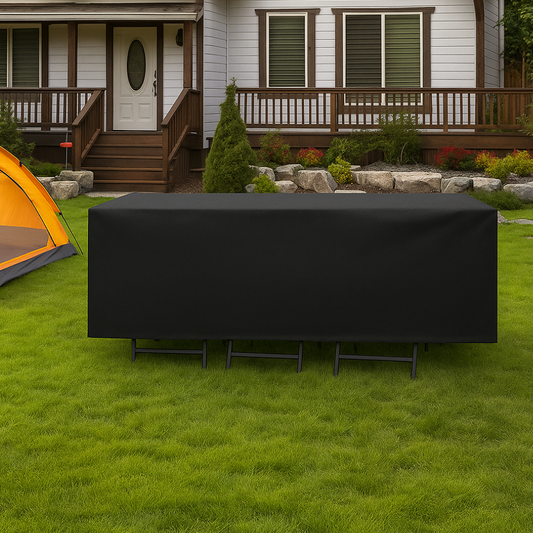 Jardioui Petite (123x71x61cm) Housse de Table de Jardin Protectrice Premium