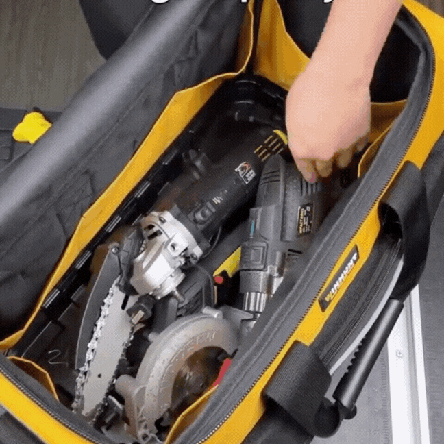 Jardioui Sac à Outils Modulable Grand Volume