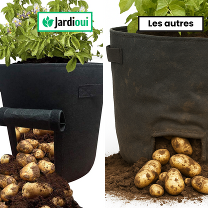 Jardioui 0 Sac de Culture de Pommes de Terre Croissance