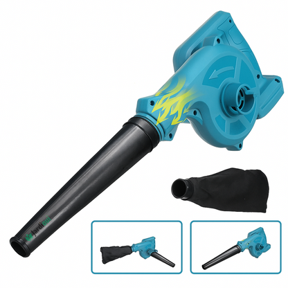 Jardioui Souffleur-Aspirateur Électrique Pro Sans Fil (+ Batterie Offerte)