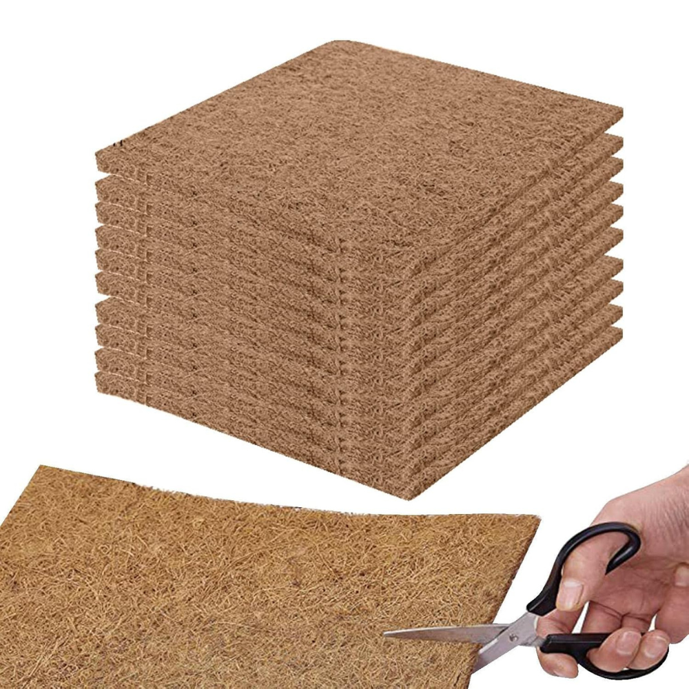 Jardioui Tapis de Nidification Doux et Réutilisable pour Poulets