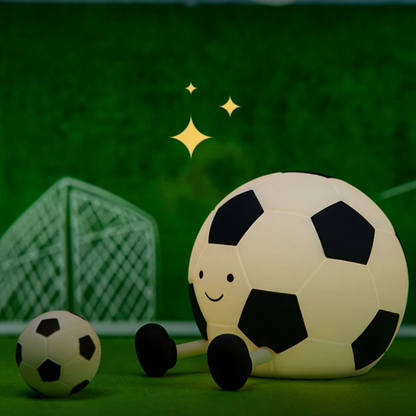 Jardioui Veilleuse Ballon de Foot Tactile Apaisante