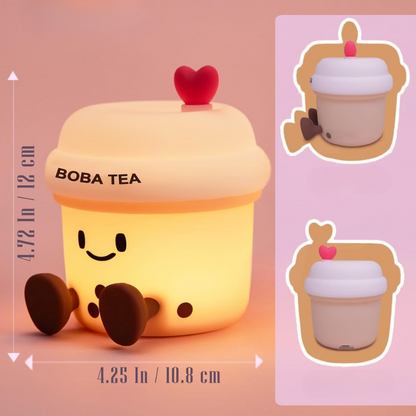 Jardioui Veilleuse Bubble Tea Tactile Gourmande