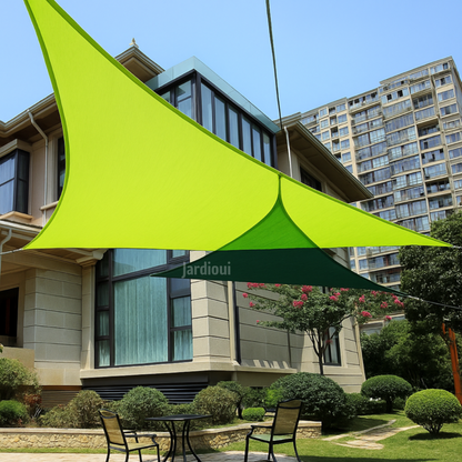 Jardioui Voile d'Ombrage Triangulaire Premium