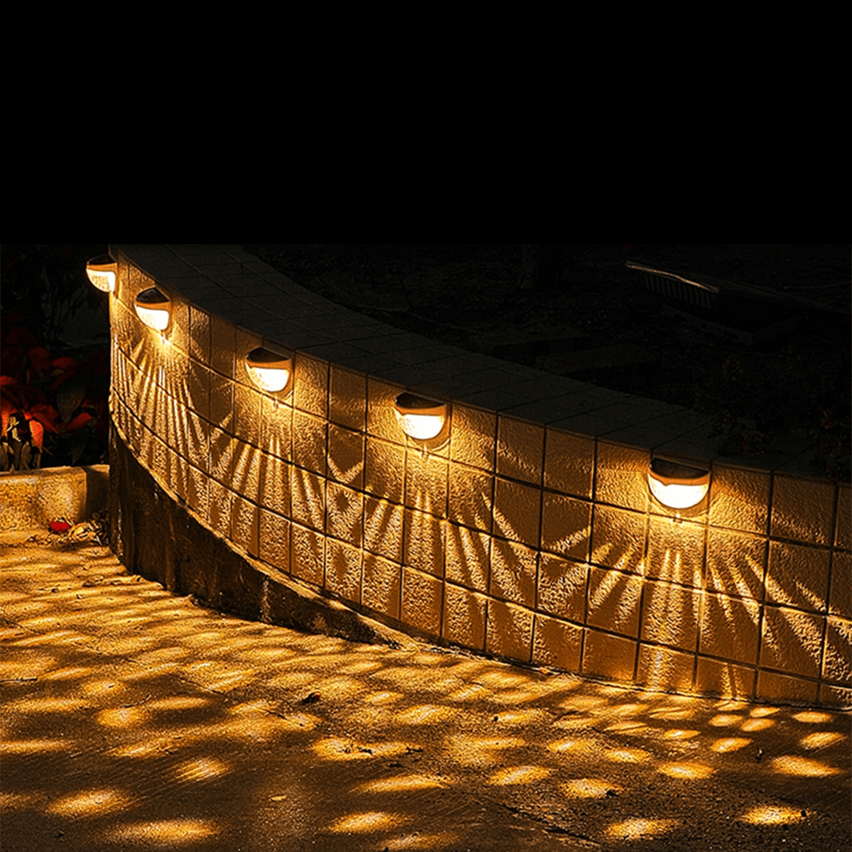 Jardioui Lampe murale effet soleil