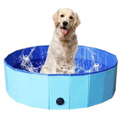 Jardioui Piscine pliable pour Chiens et Enfants