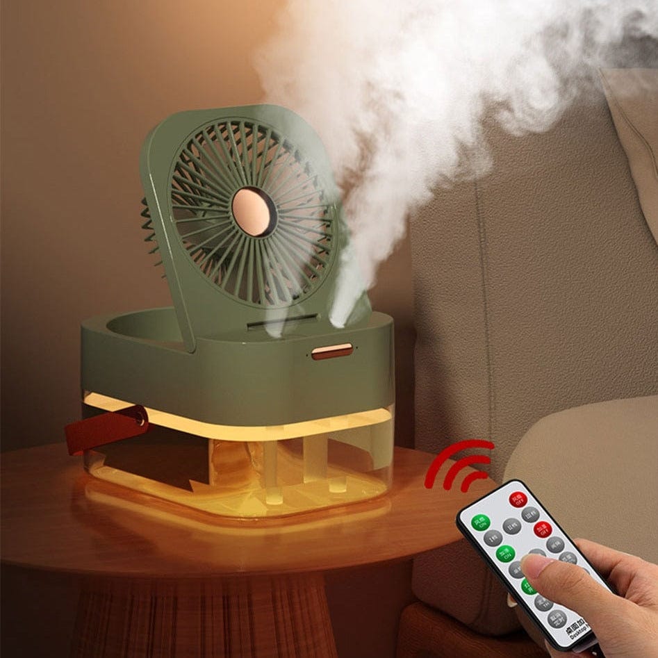 Jardioui Vert CoolBreeze - Ventilateur Humidificateur Révolutionnaire